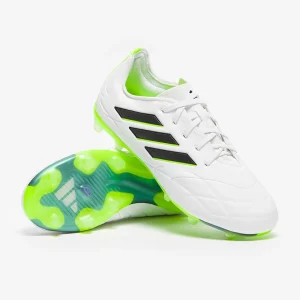 Adidas Kids Copa Pure.1 FG fußballschuh - weiß/Core schwarz/Klare Zitrone