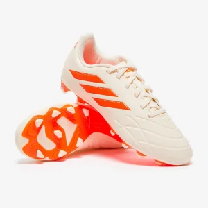 Adidas Kids Copa Pure.4 FG fußballschuh - Off weiß/Solar Orange/Off weiß