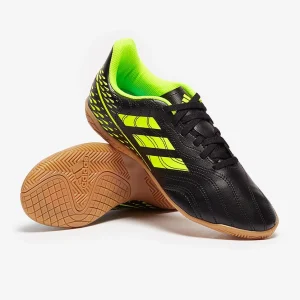Adidas Kids Copa Sense.4 IN fußballschuh - Core schwarz/Team Solar gelb/Bright Cyan