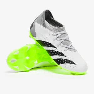 Adidas Kids Proteator Accuracy.3 FG fußballschuh - weiß/Core schwarz/Klare Zitrone