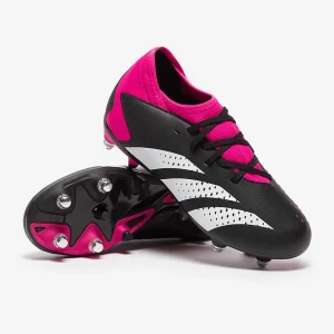 Adidas Kids Proteator Accuracy.3 SG fußballschuh - Core schwarz/weiß/Team Shock Pink
