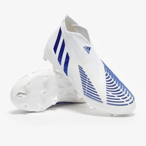 Adidas Kids Proteator Edge+ FG fußballschuh - weiß/Hi-Res blau/weiß