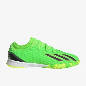 Adidas Kids X Speedportal.3 IN fußballschuh - Solar grün/Core schwarz/Solar gelb