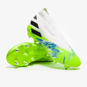 Adidas Nemeziz 19+ SG fußballschuh - weiß/grün/blau/schwarz
