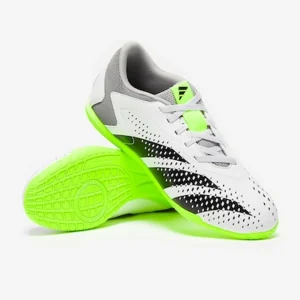 Adidas Proteator Accuracy.4 IN Sala fußballschuh - weiß/Core schwarz/Klare Zitrone