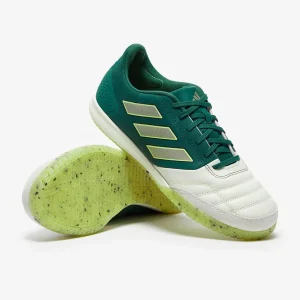 Adidas Top Sala Competition fußballschuh - Off weiß/Collegiate grün/Pulse Lime
