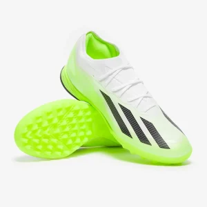 Adidas X Crazyfast.1 TF fußballschuh - weiß/Core schwarz/Klare Zitrone