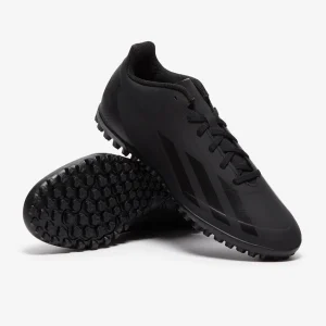 Adidas X Crazyfast.4 TF fußballschuh - Core schwarz/Core schwarz/Core schwarz