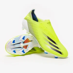 Adidas X Ghosted+ FG fußballschuh - Solar gelb/Core schwarz/Team Royal blau