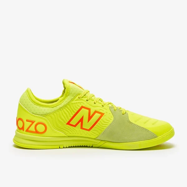 New Balance Audazo V5+ Pro Indoor fußballschuh - gelb