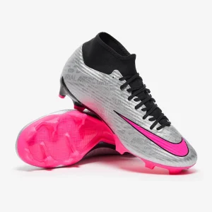 Nike Air Zoom Mercurial Superfly IX Academy XXV MG fußballschuh - Metallic silber/Hyper Pink/schwarz/Volt