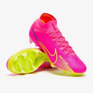 Nike Air Zoom Mercurial Superfly IX Elite FG fußballschuh - Pink Blast/Volt/Gridiron