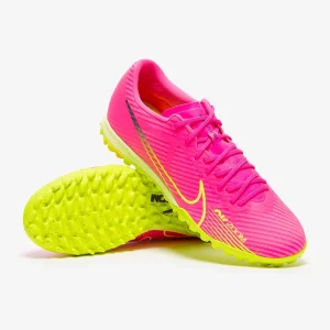 Nike Air Zoom Mercurial Vapor XV Academy TF fußballschuh - Pink Blast/Volt/Gridiron