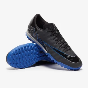 Nike Air Zoom Mercurial Vapor XV Academy TF fußballschuh - schwarz/Chrome/Hyper Royal