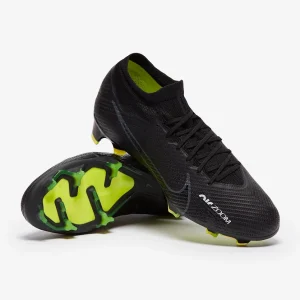 Nike Air Zoom Mercurial Vapor XV Pro FG fußballschuh - schwarz/Dk Smoke grau/Summit weiß/Volt