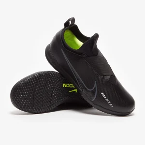 Nike Kids Air Zoom Mercurial Vapor XV Academy IC fußballschuh - schwarz/Dk Smoke grau/Summit weiß/Volt