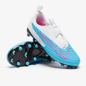 Nike Kids Phantom GX Academy FG/MG fußballschuh - Baltic blau/Pink Blast/weiß/Laser blau