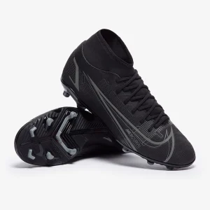 Nike Mercurial Superfly VIII Club FG/MG fußballschuh - schwarz/schwarz/Iron grau