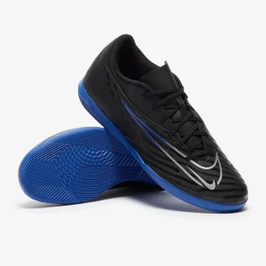 Nike Phantom GX Club IC fußballschuh - schwarz/Chrome/Hyper Royal