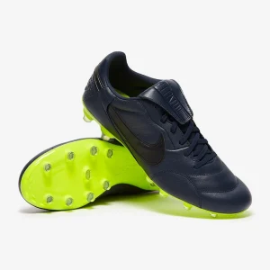 Nike The Premier III FG fußballschuh - schwarzened blau/schwarz/Volt