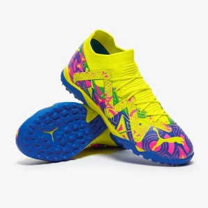Puma Future Match Energy TT fußballschuh - Ultra blau/gelb Alert/Luminous Pink