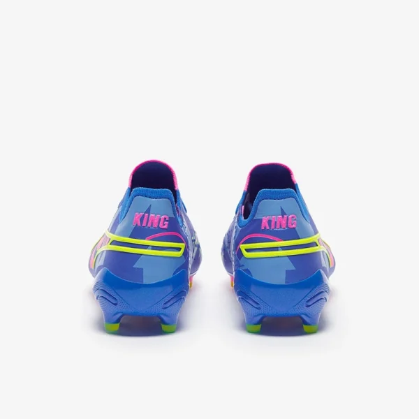 Puma King Ultimate Energy FG/AG fußballschuh - Ultra blau/Luminous Pink/Luminous blau