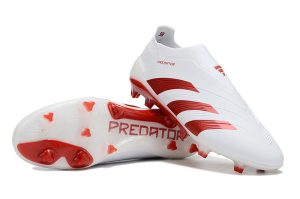Adidas Predator Elite Tongue FG fußballschuh - Weiß Rot